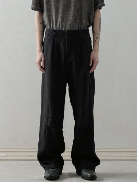 【ENFOLD 25ss】SHEER LAYERED PANTS black 202402060031_grande.jpg?v=