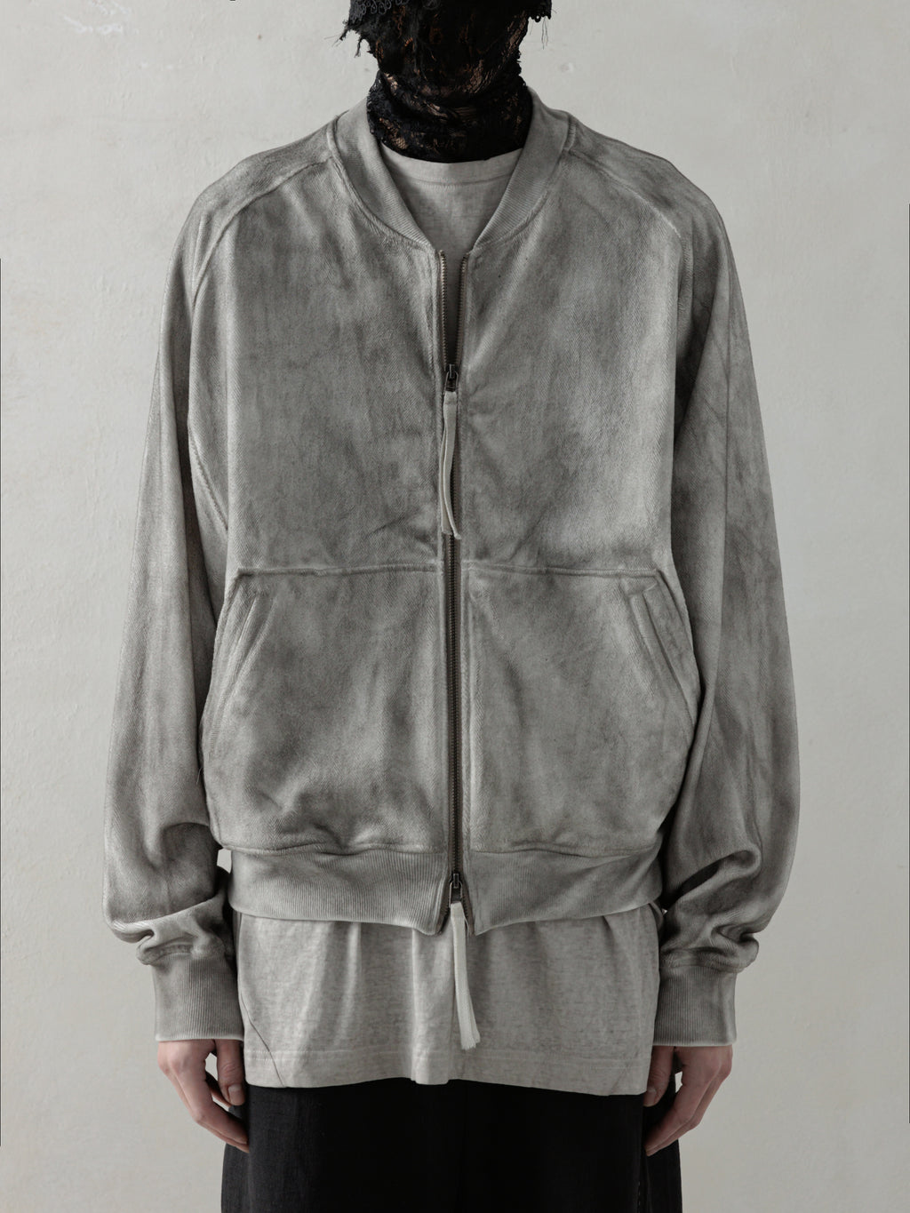 トップス papier Broken parker/grey トップス papier Broken parker/grey トップス papier broken