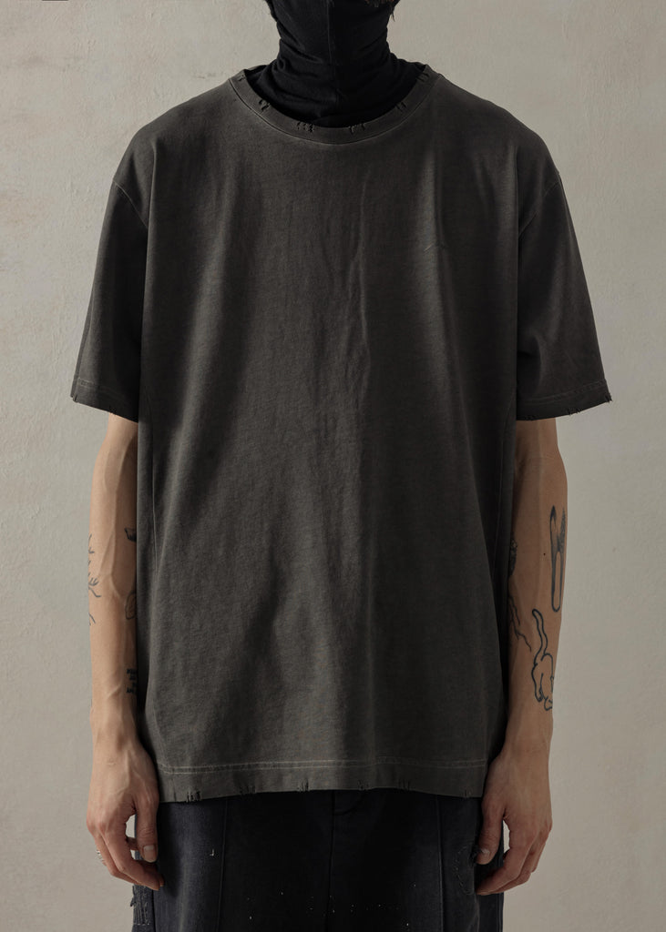 24SS｜"DIRT" T-Shirt 2.0 (Cold Dyed Grey)