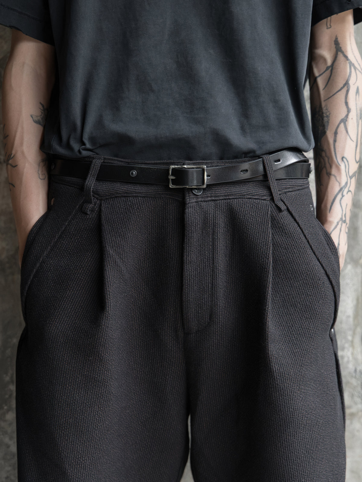 Professor.E｜E Rivet Belt (Black)