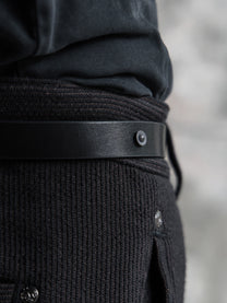 Professor.E｜E Rivet Belt (Black)