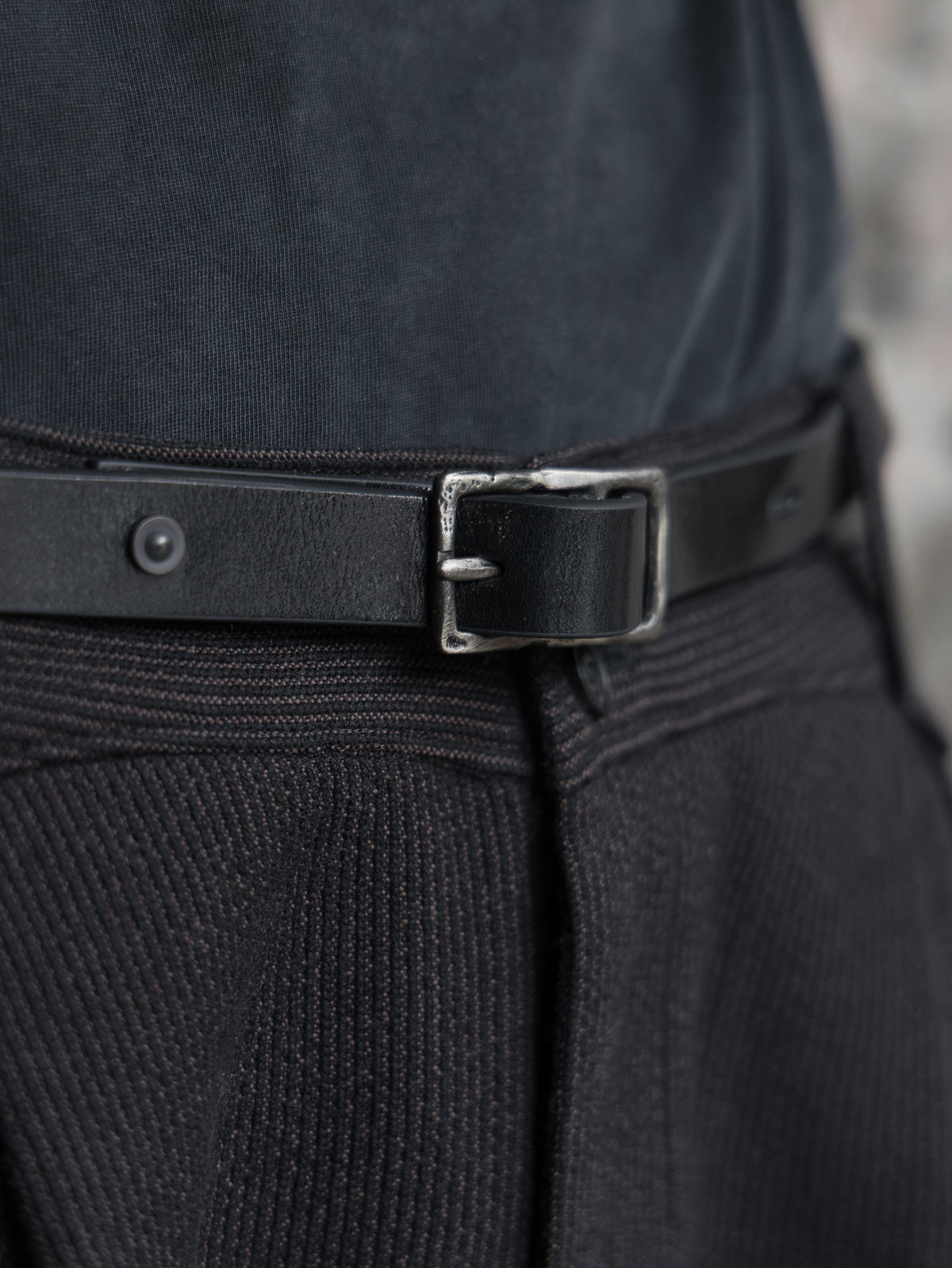 Professor.E｜E Rivet Belt (Black)