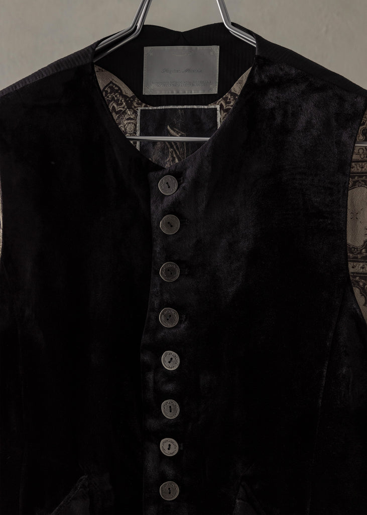 Forgotten Materials｜E Waistcoat (Velvet)