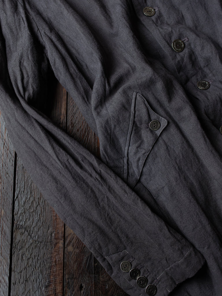 Forgotten Materials｜E Coat (Natural Dyed Dark Purple)