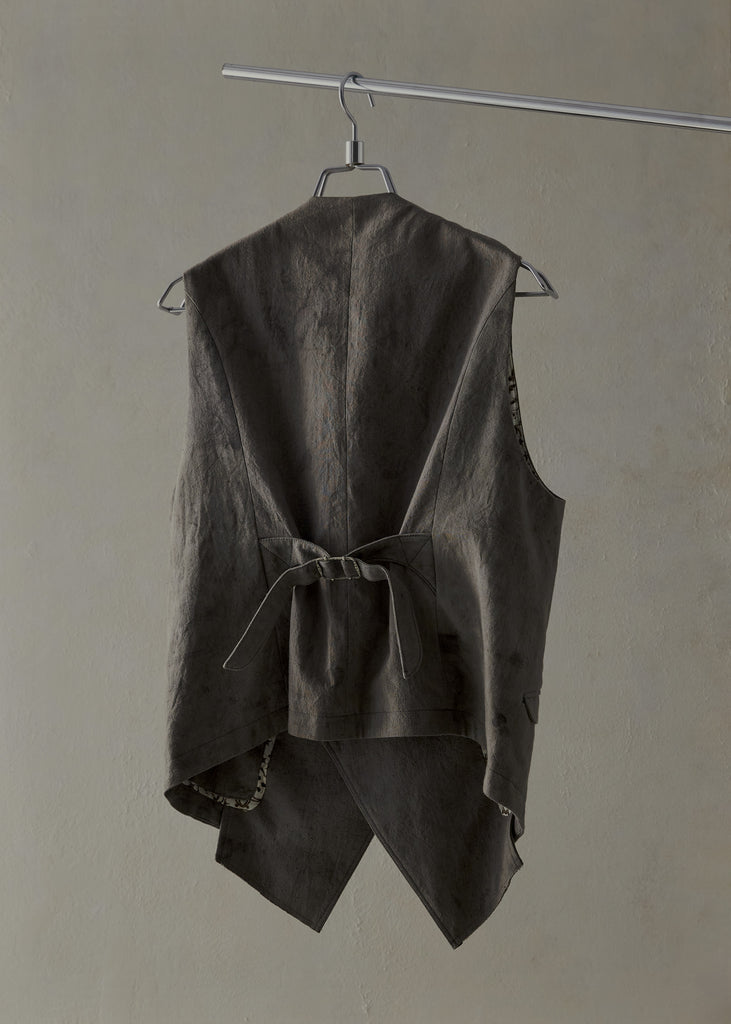 Forgotten Materials｜E Waistcoat (Grey)