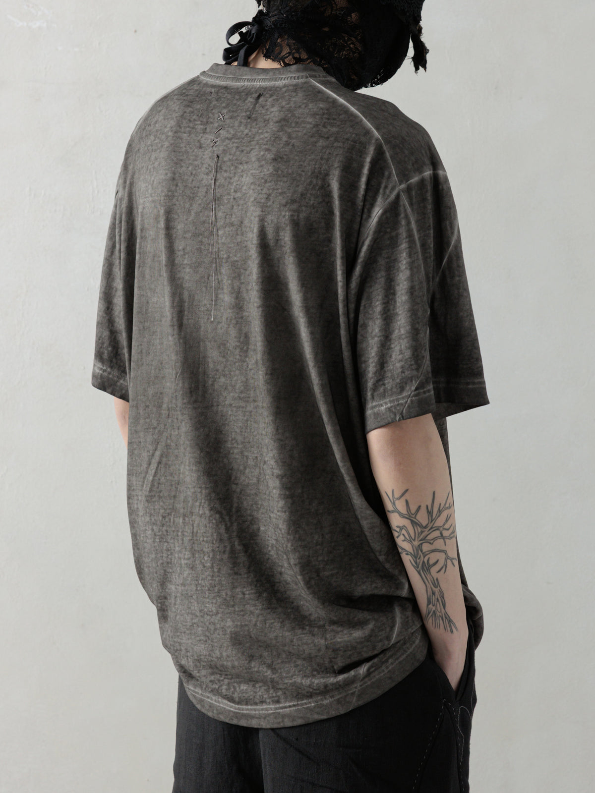 25SS｜Faded Tee (Cold Dyed Grey)