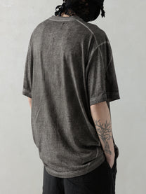 25SS｜Faded Tee (Cold Dyed Grey)
