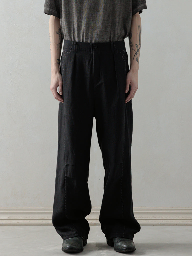 25SS｜Sheer Pants (Black)