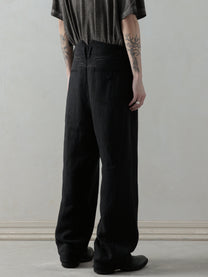 25SS｜Sheer Pants (Black)