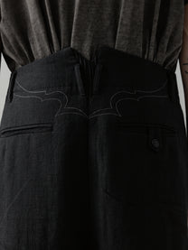 25SS｜Sheer Pants (Black)