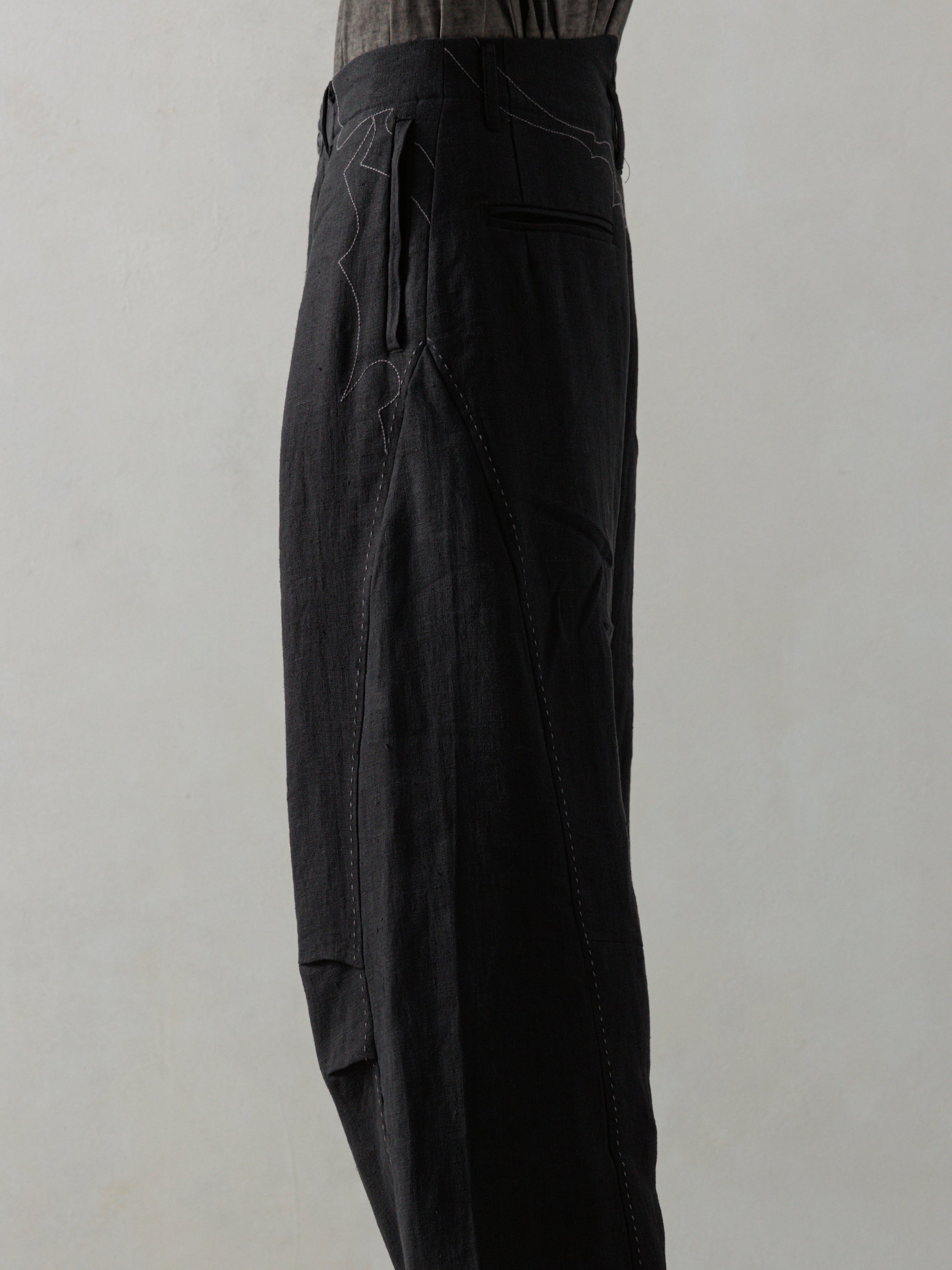 25SS｜Sheer Pants (Black)