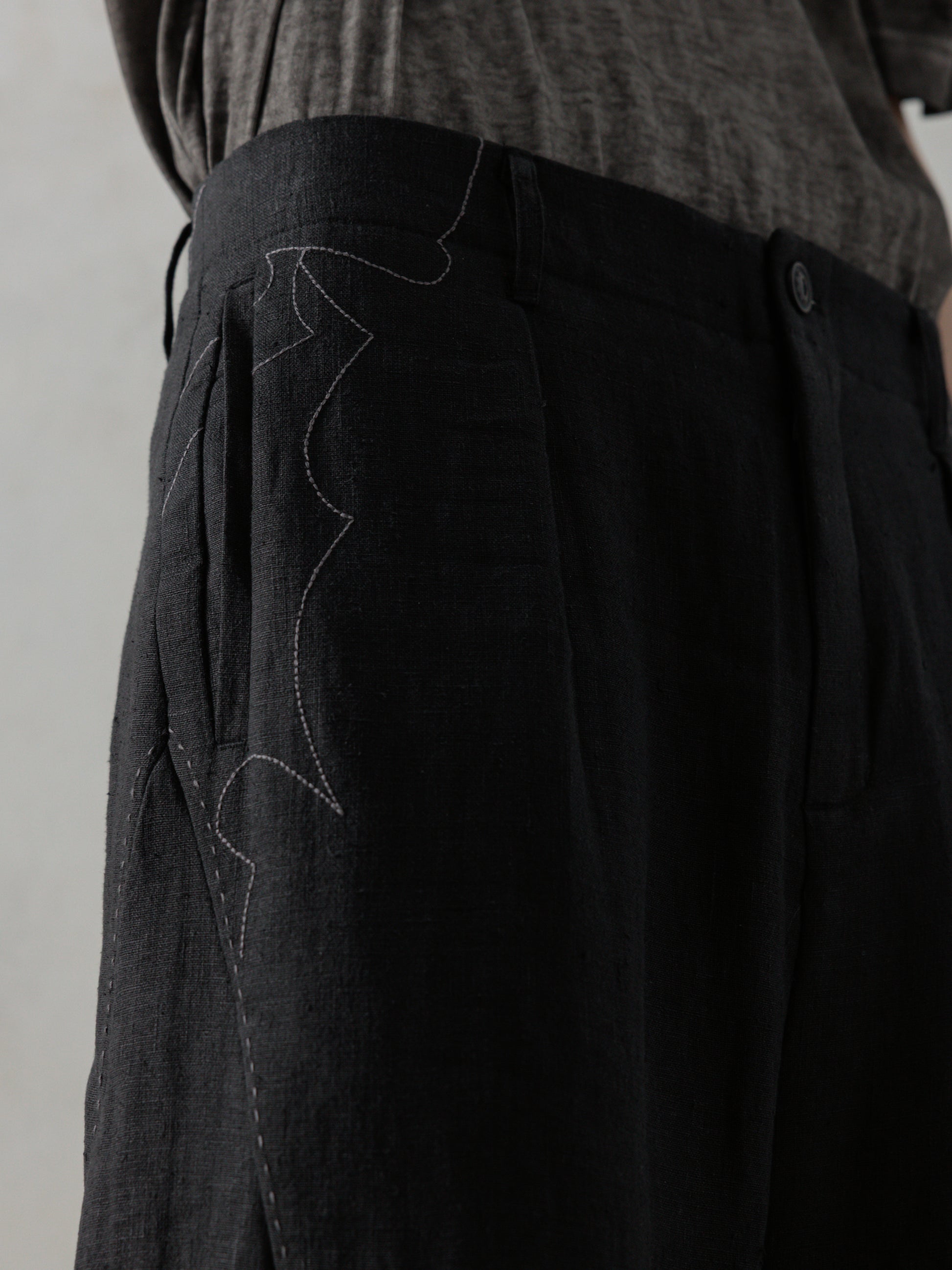 25SS｜Sheer Pants (Black)