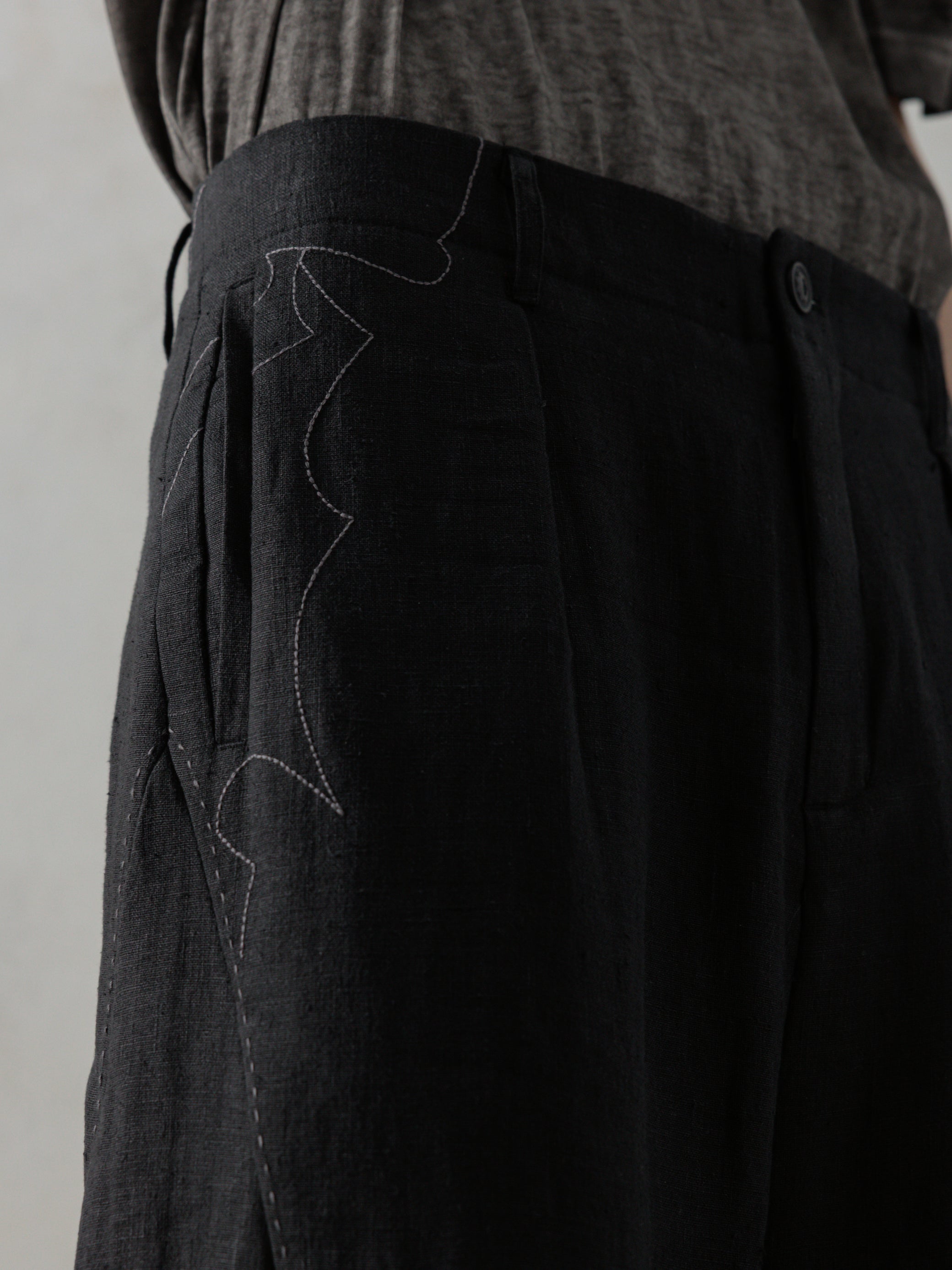 25SS｜Sheer Pants (Black)