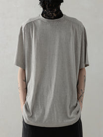 25SS｜Faded Tee (Cold Dyed Light Grey)