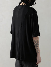 25SS｜Semi-sheer T-Shirt (Black)