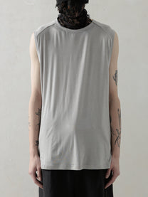 25SS｜Semi-sheer Vest (Grey)