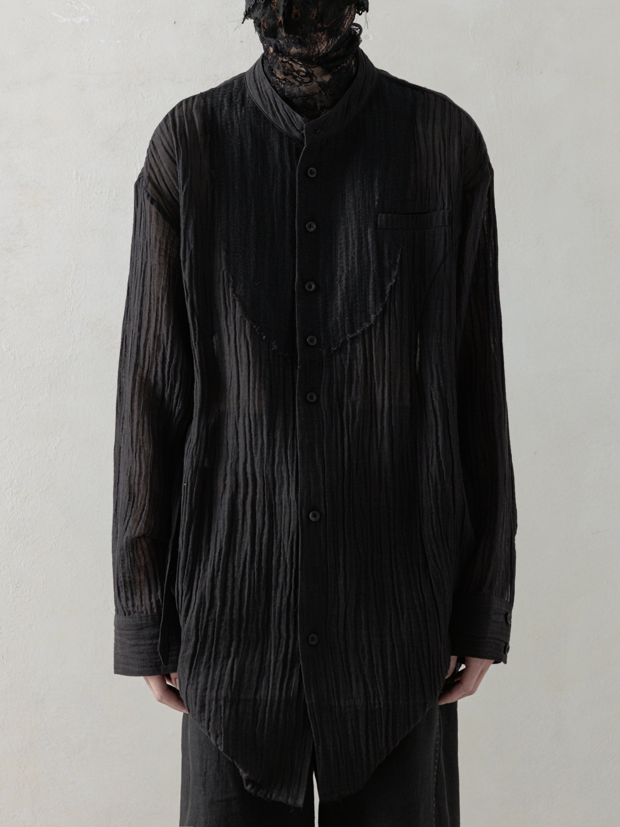 25SS｜Prick Stitch Tunic (Black)