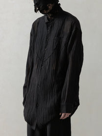 25SS｜Prick Stitch Tunic (Black)