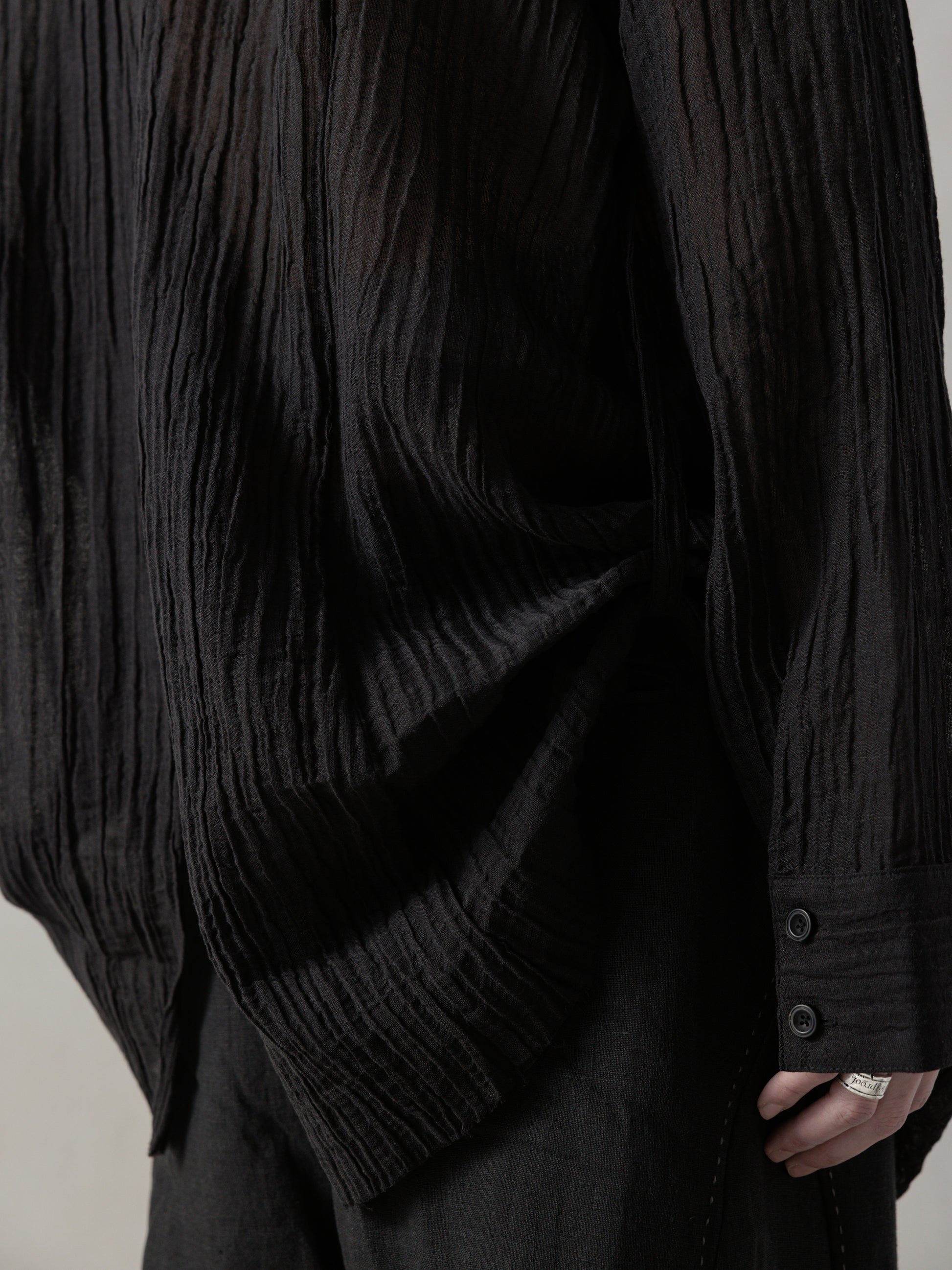 25SS｜Prick Stitch Tunic (Black)