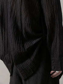 25SS｜Prick Stitch Tunic (Black)