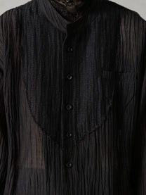 25SS｜Prick Stitch Tunic (Black)