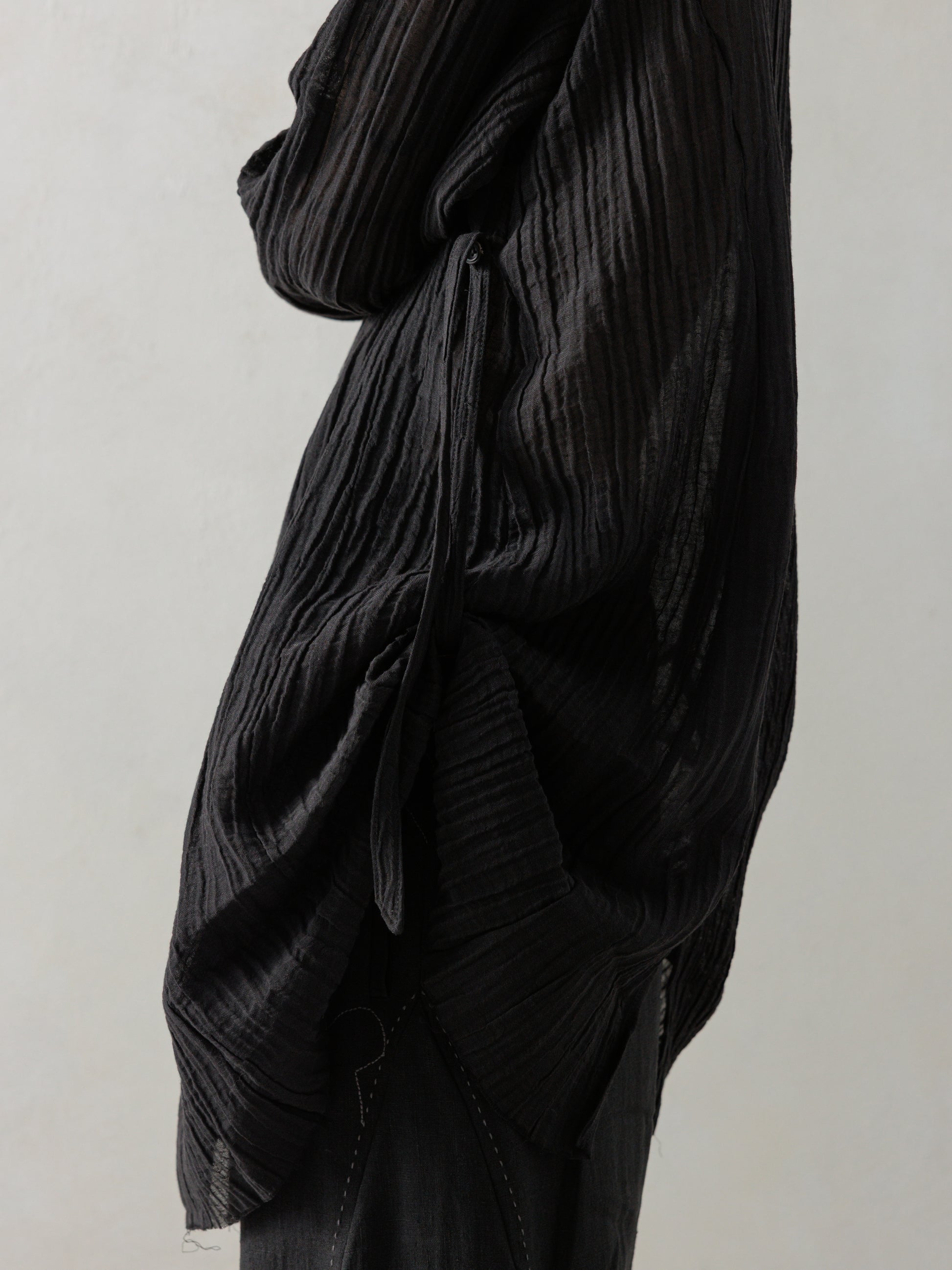 25SS｜Prick Stitch Tunic (Black)