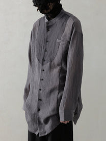 25SS｜Prick Stitch Tunic (Grey)