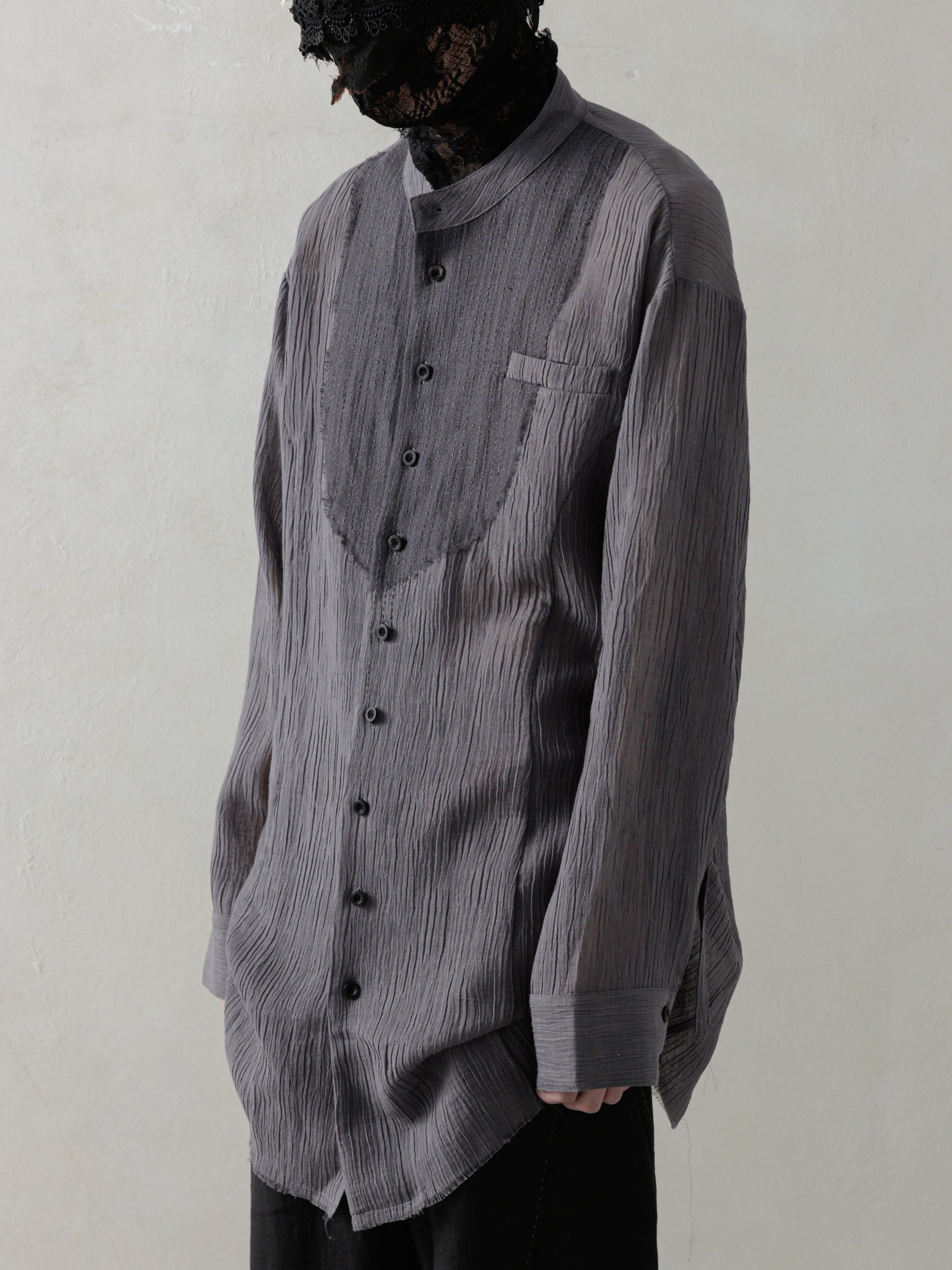 25SS｜Prick Stitch Tunic (Grey)