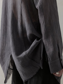 25SS｜Prick Stitch Tunic (Grey)