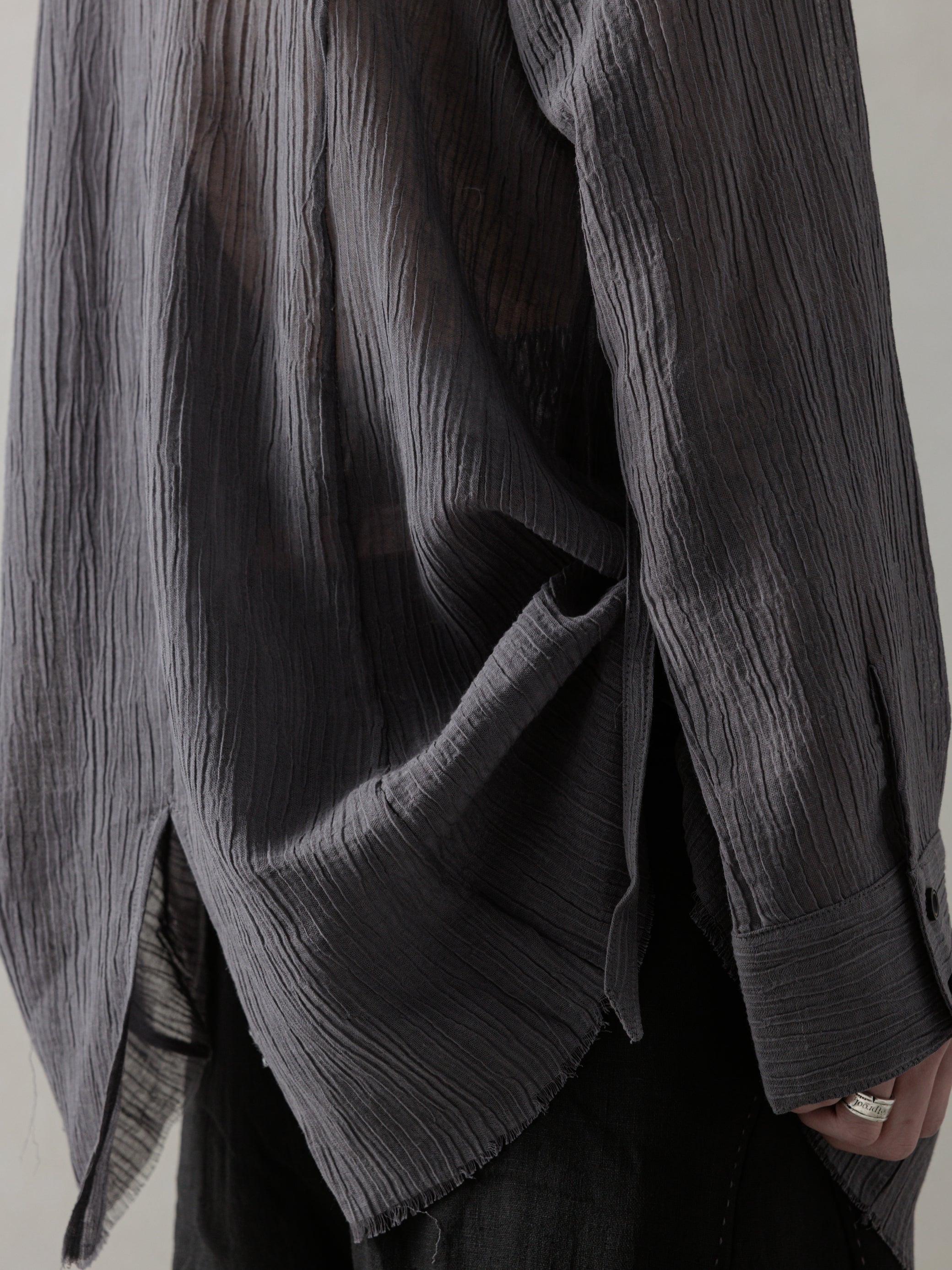 25SS｜Prick Stitch Tunic (Grey)