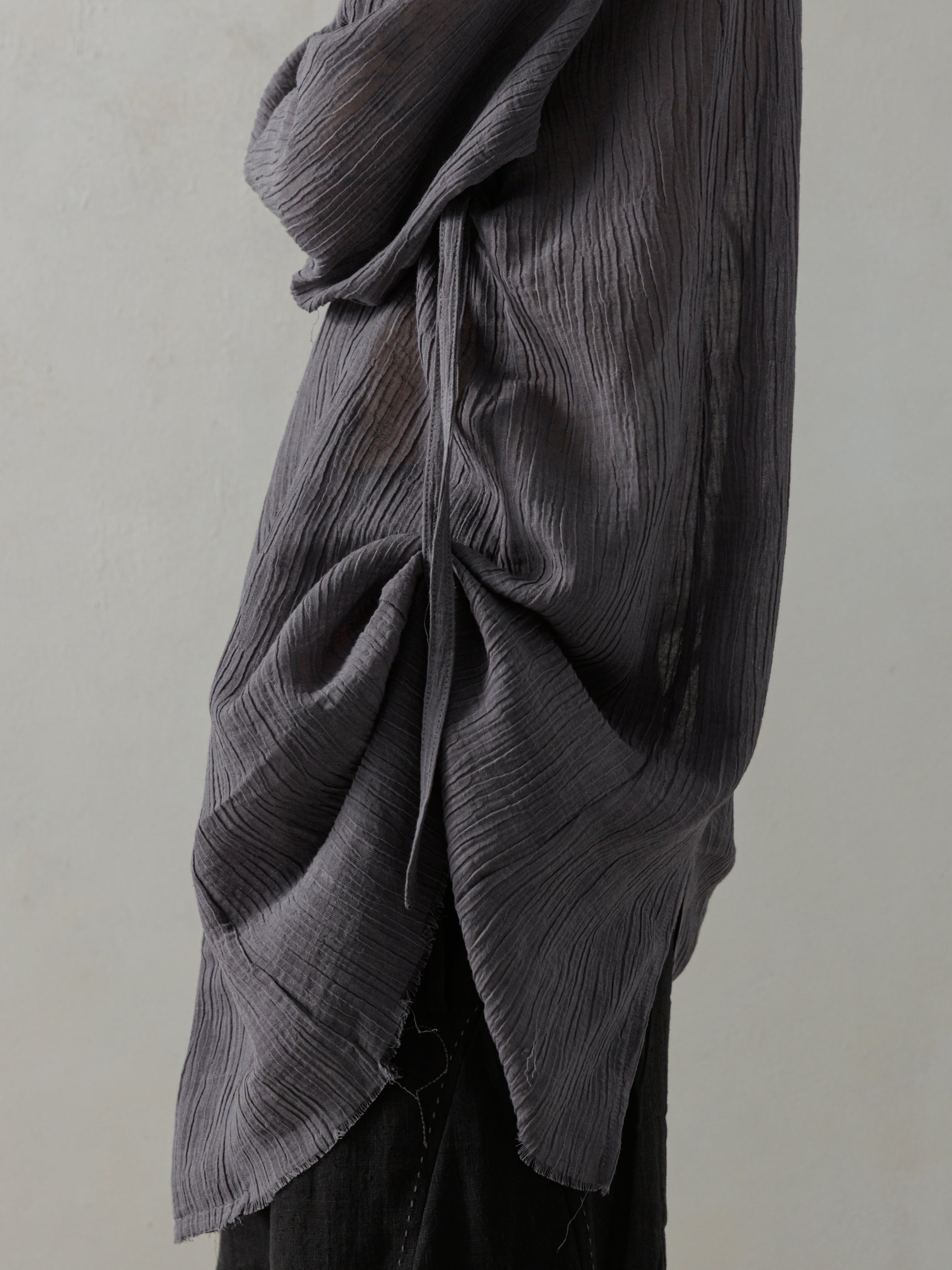 25SS｜Prick Stitch Tunic (Grey)