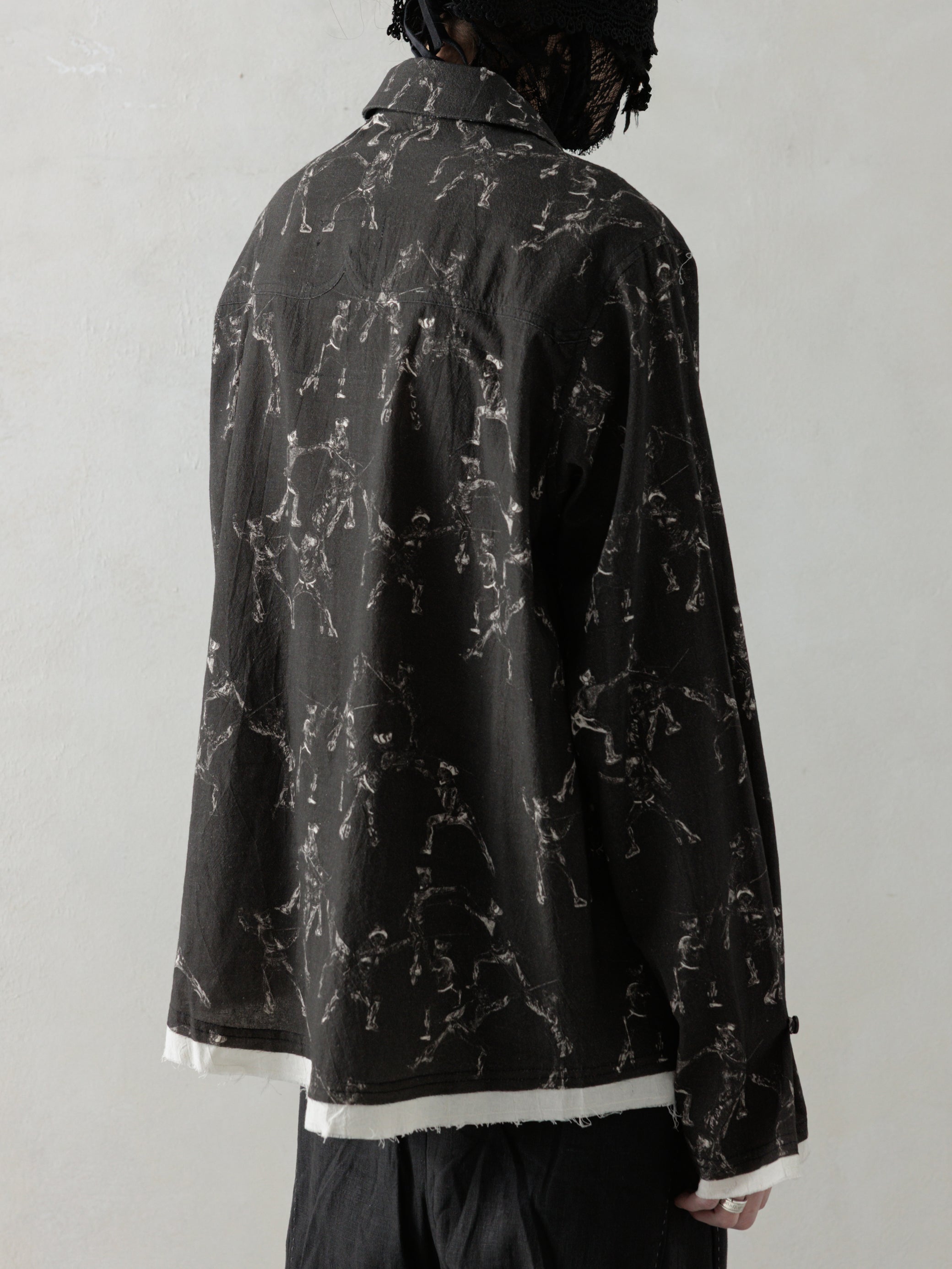 25SS｜Seasonal Print LS (Black)