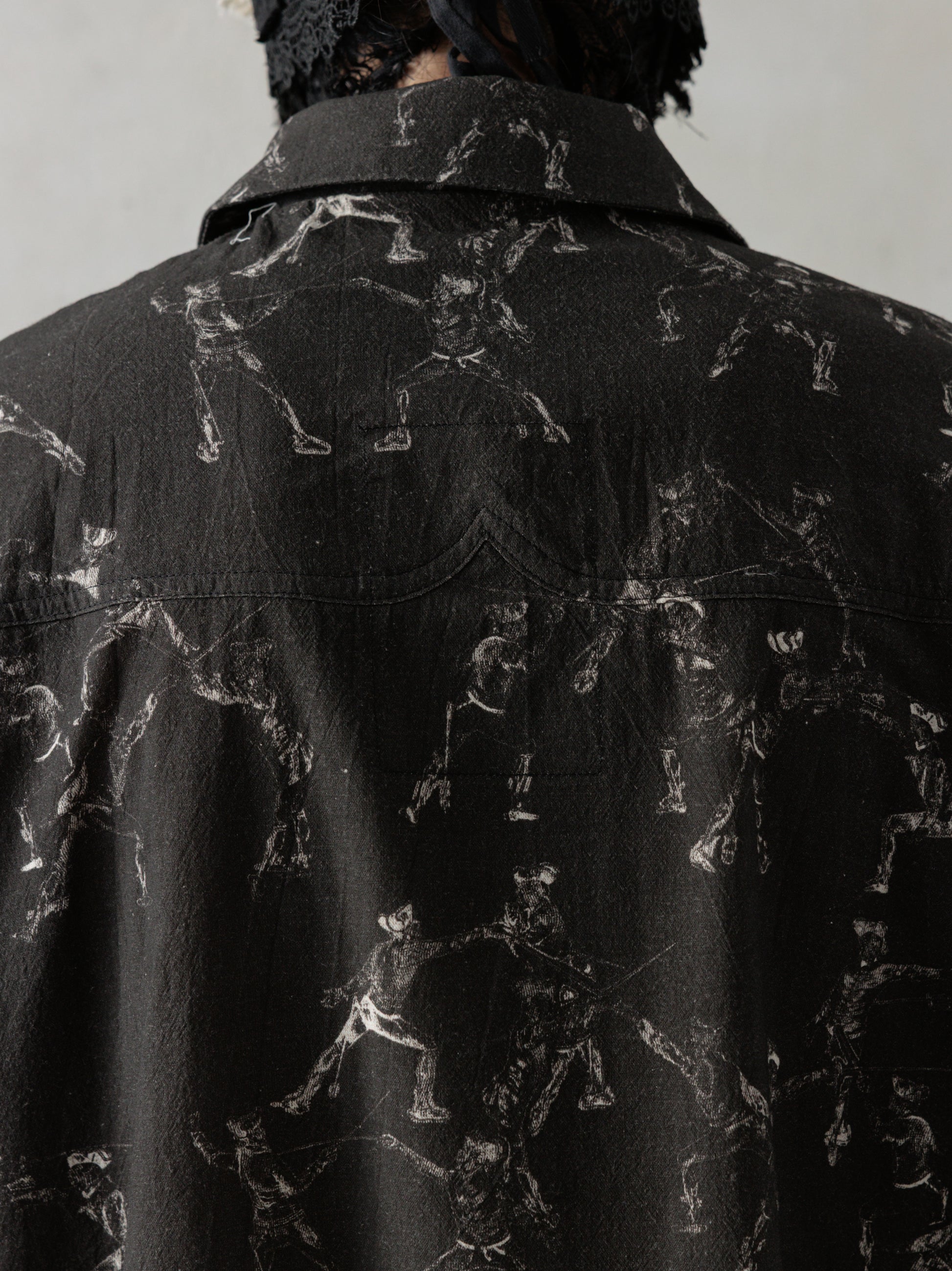 25SS｜Seasonal Print LS (Black)