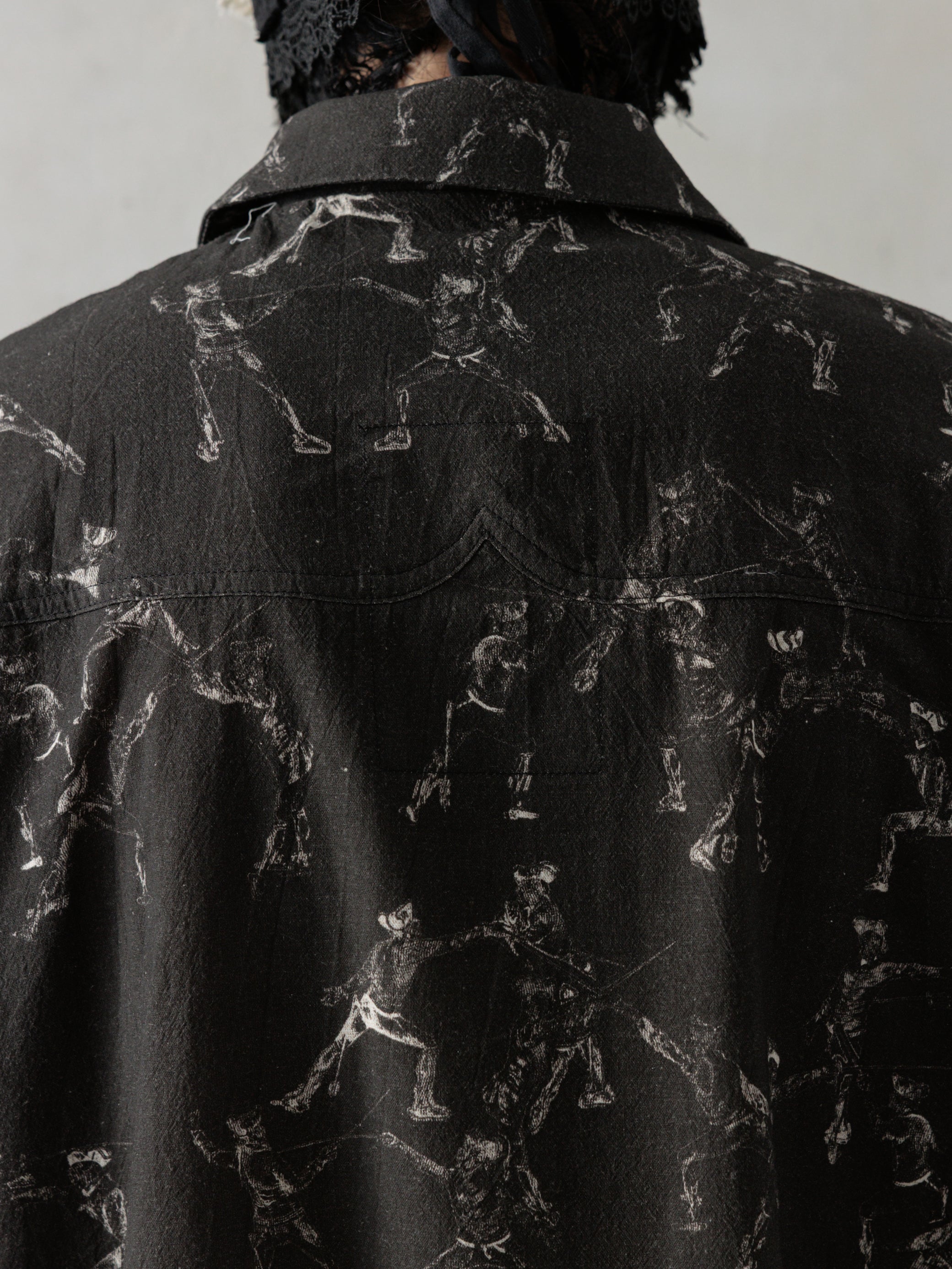 25SS｜Seasonal Print LS (Black)