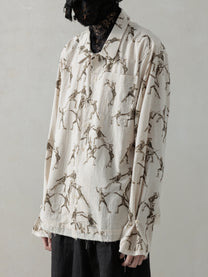25SS｜Seasonal Print LS (Beige)