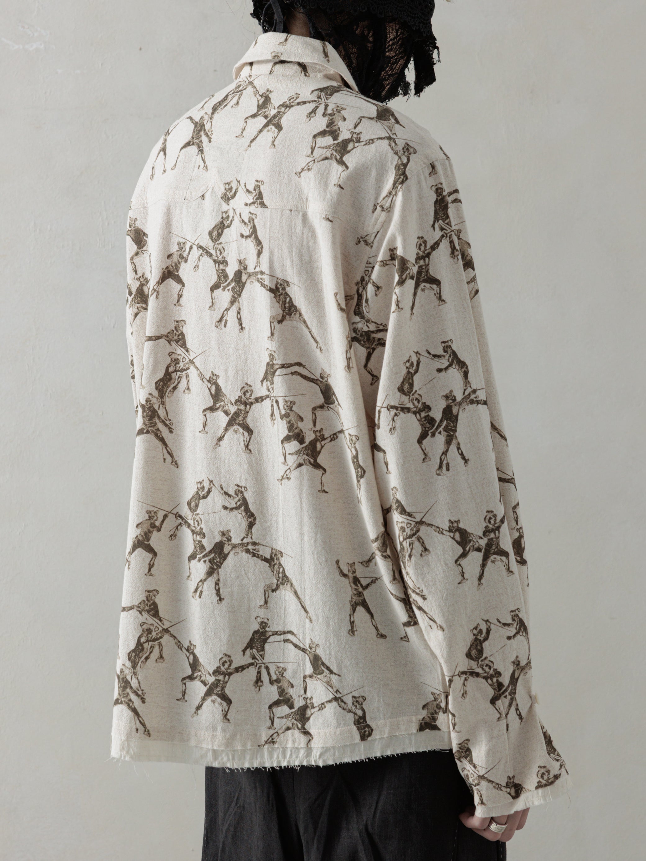 25SS｜Seasonal Print LS (Beige)