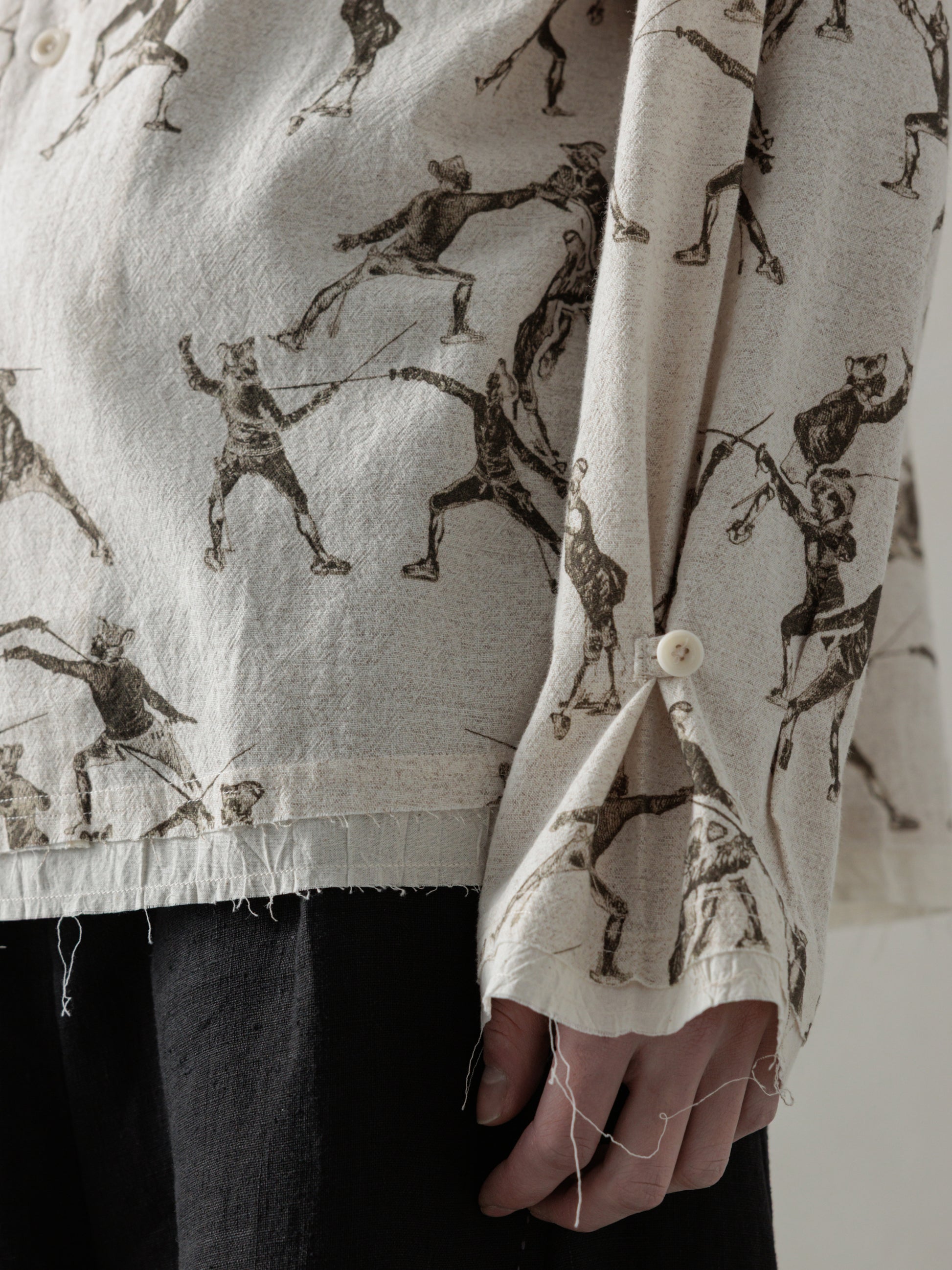 25SS｜Seasonal Print LS (Beige)