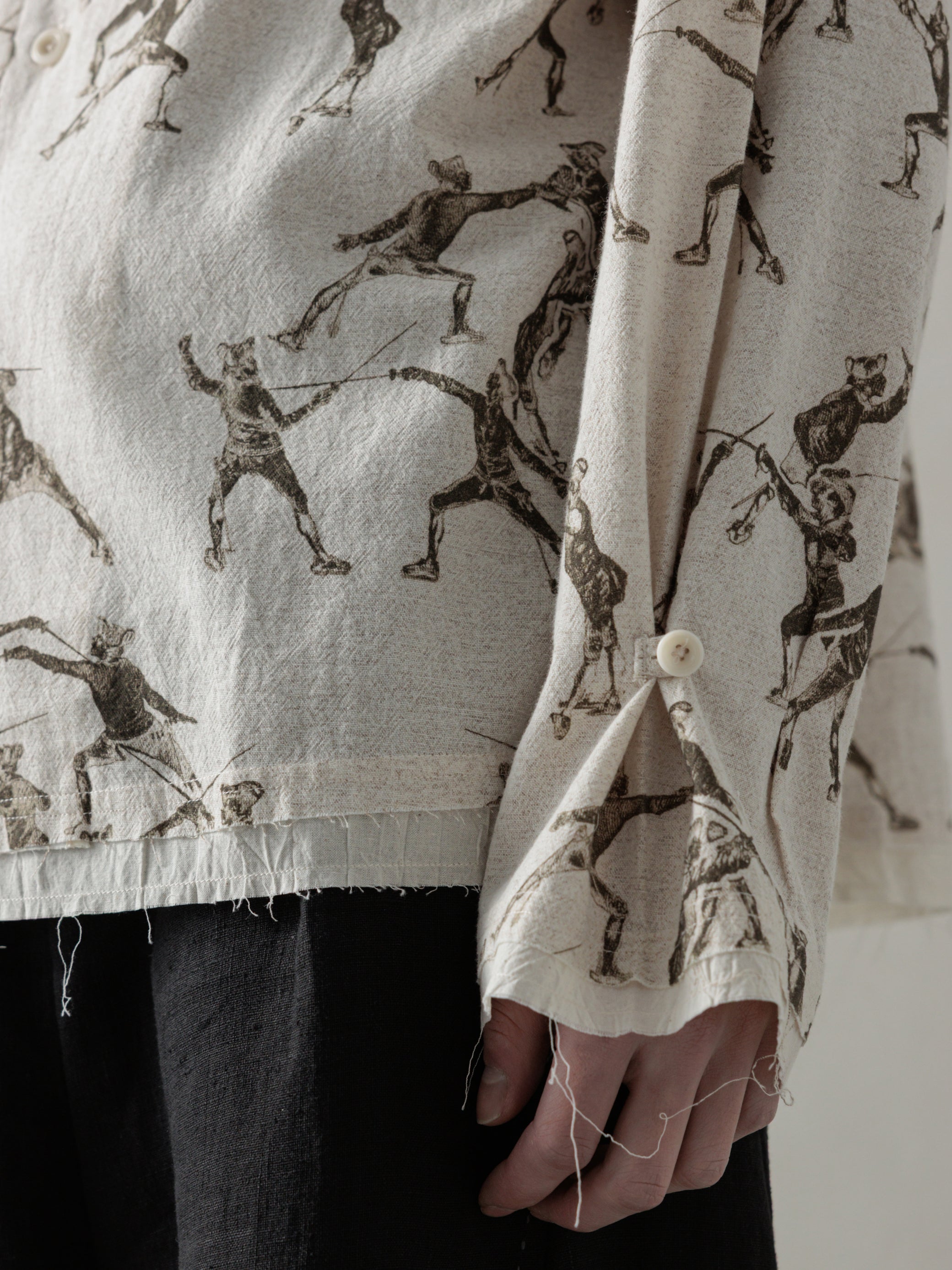 25SS｜Seasonal Print LS (Beige)