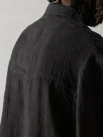 25SS｜Distressed Shirt (Black)