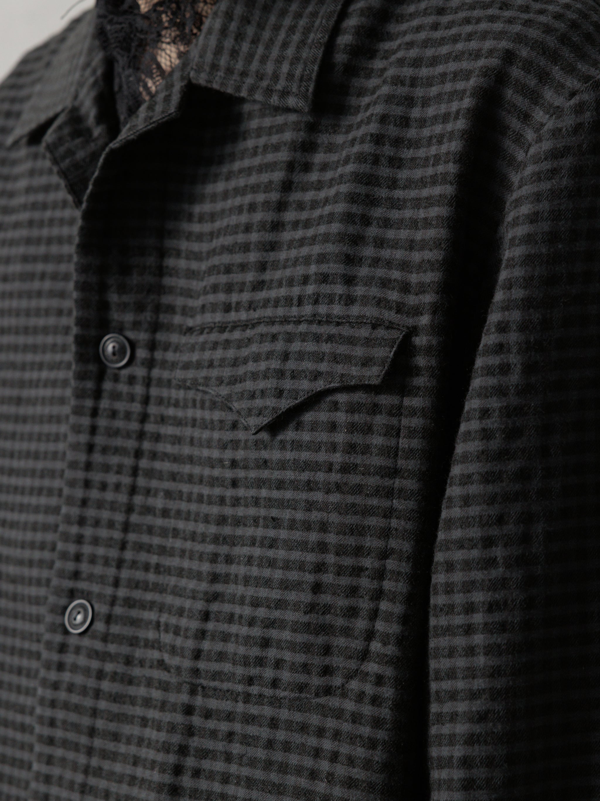 GRAILZ ■ DISTRESSED CHECK SHIRTS MUSINSA | GRAILZ DISTRESSED CHECK SHIRTS [MINT PINK]