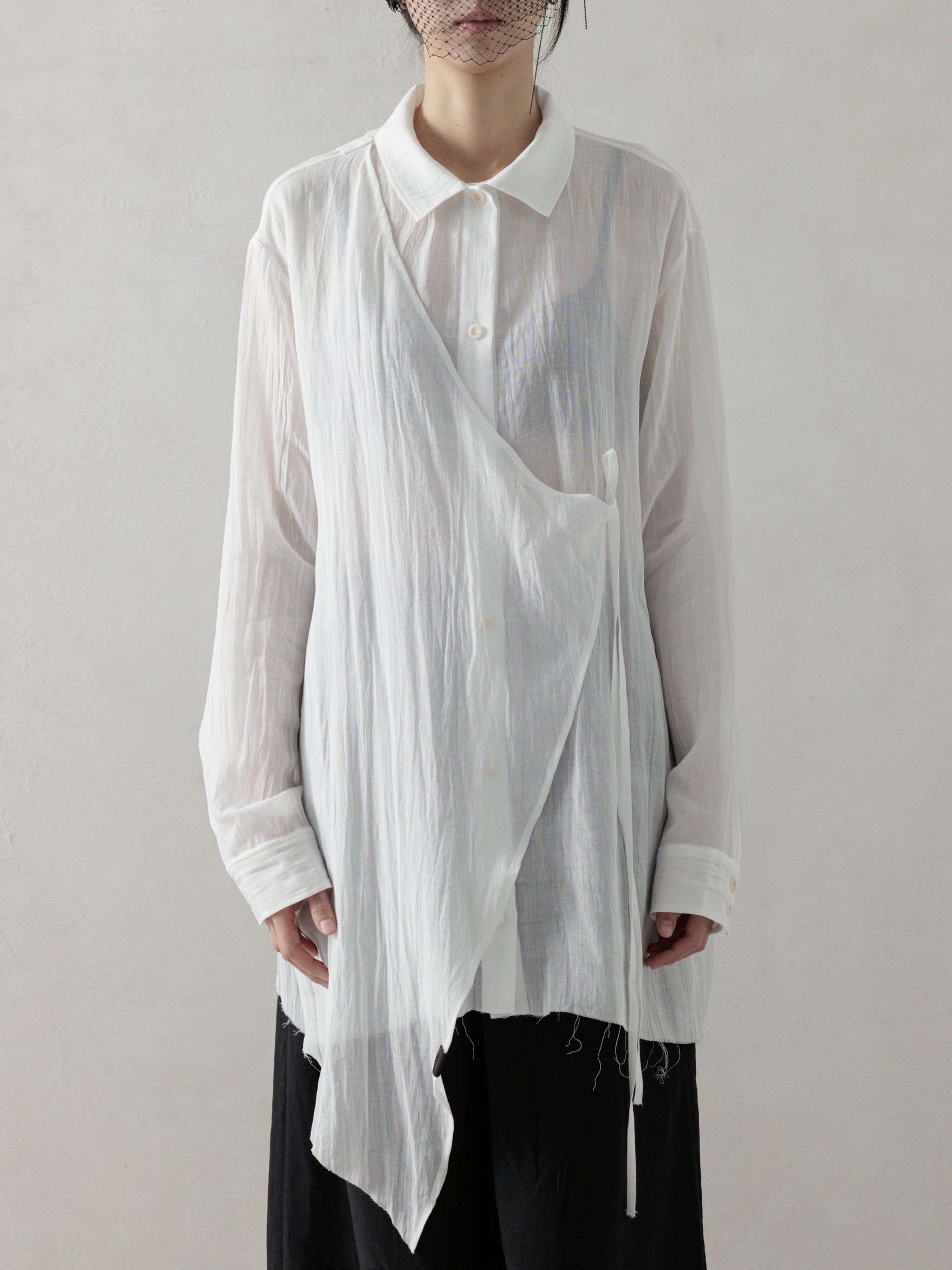 Asymmetry Tassel Clothing Shirt – U:UME