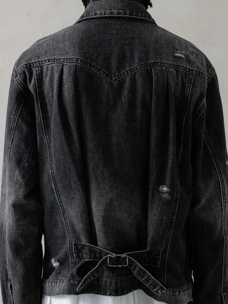 25SS｜Distressed Pleats Blouson