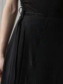 25SS WMS｜Lace Layer A-line Skirt