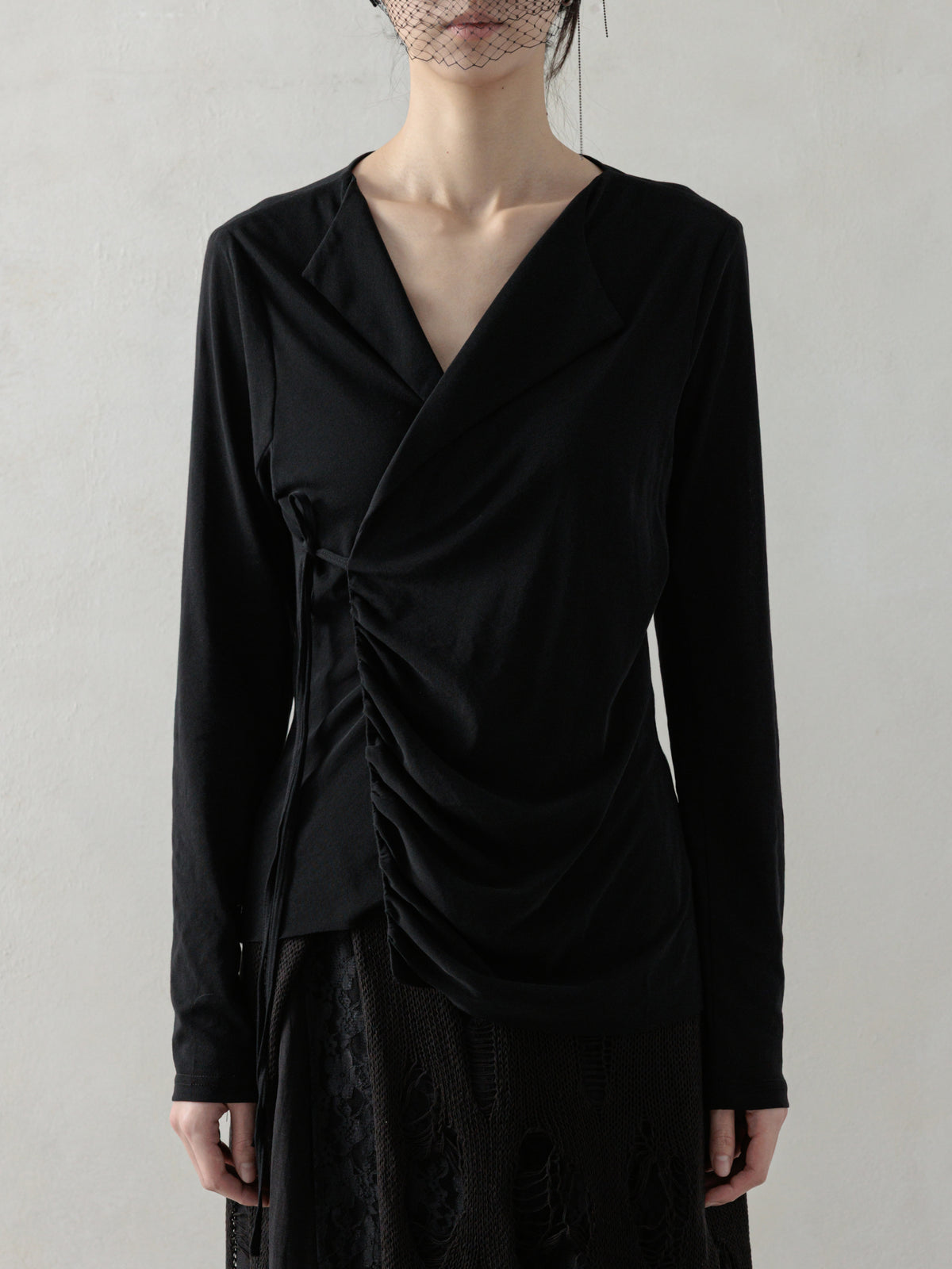 25SS WMS｜Semi Sheer Top