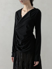 25SS WMS｜Semi Sheer Top