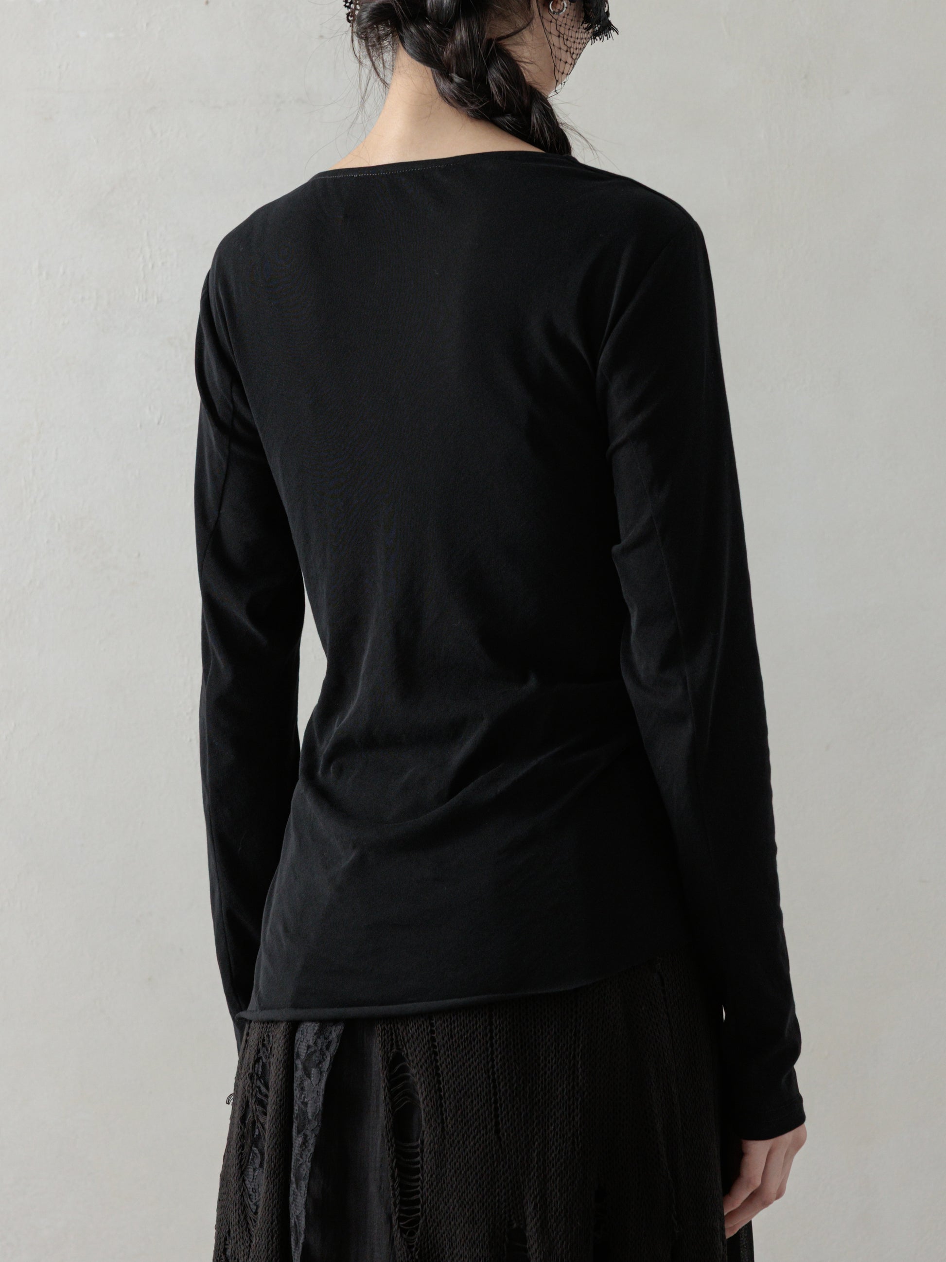 25SS WMS｜Semi Sheer Top
