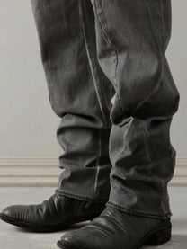 25SS｜E-cut Jeans (Cold Dyed Grey)
