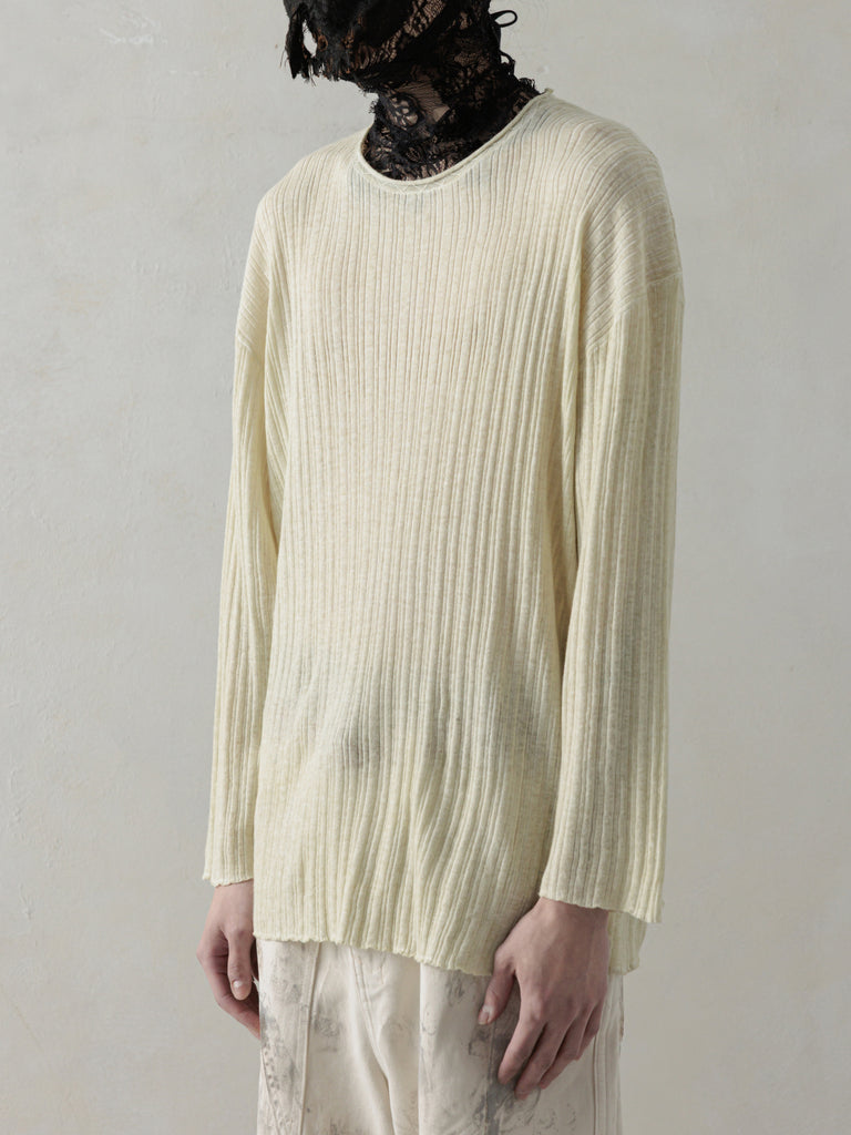 25SS｜Semi-sheer Dirt Knit (Beige)