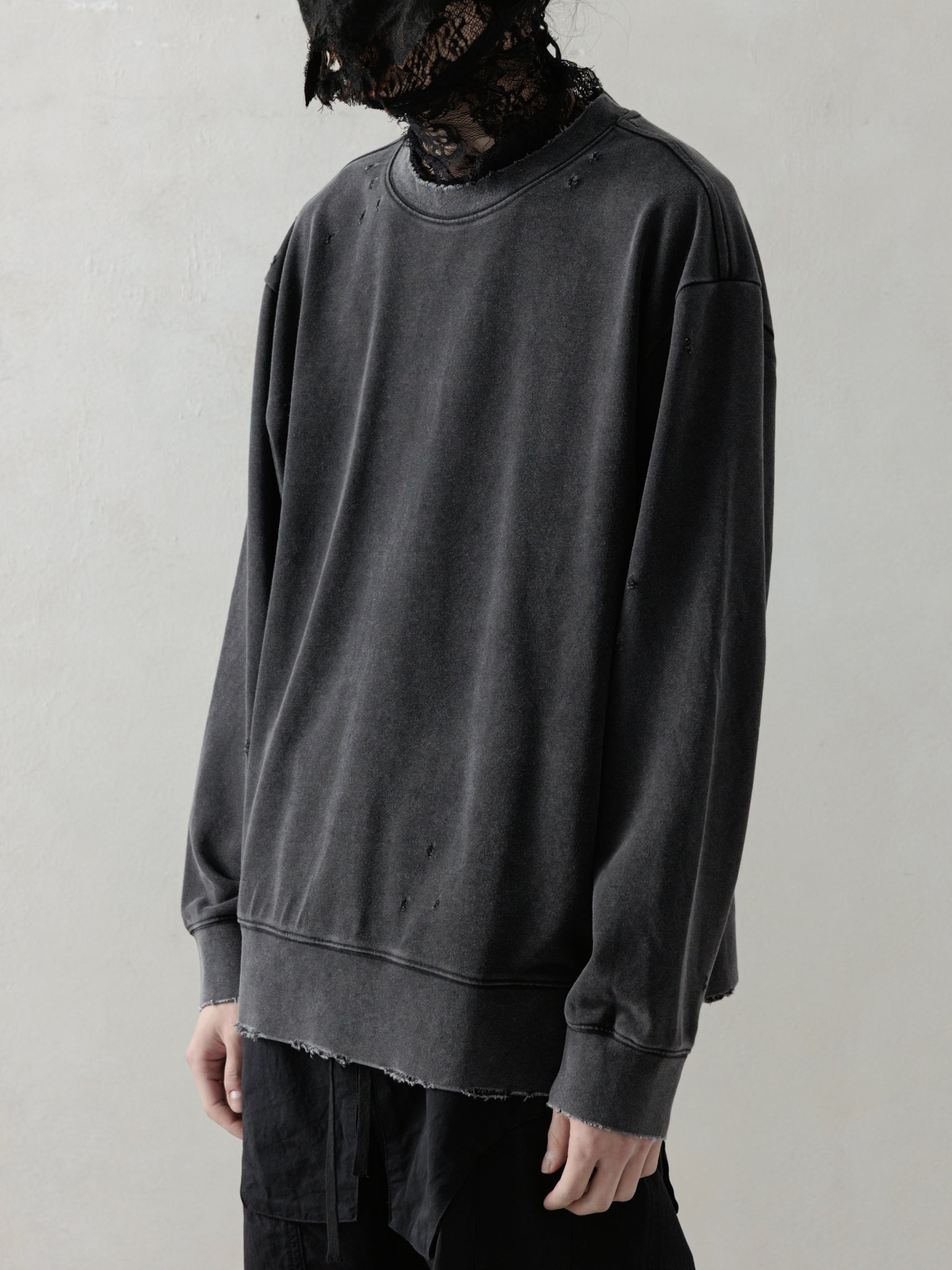 25SS｜Distressed LS (Black)
