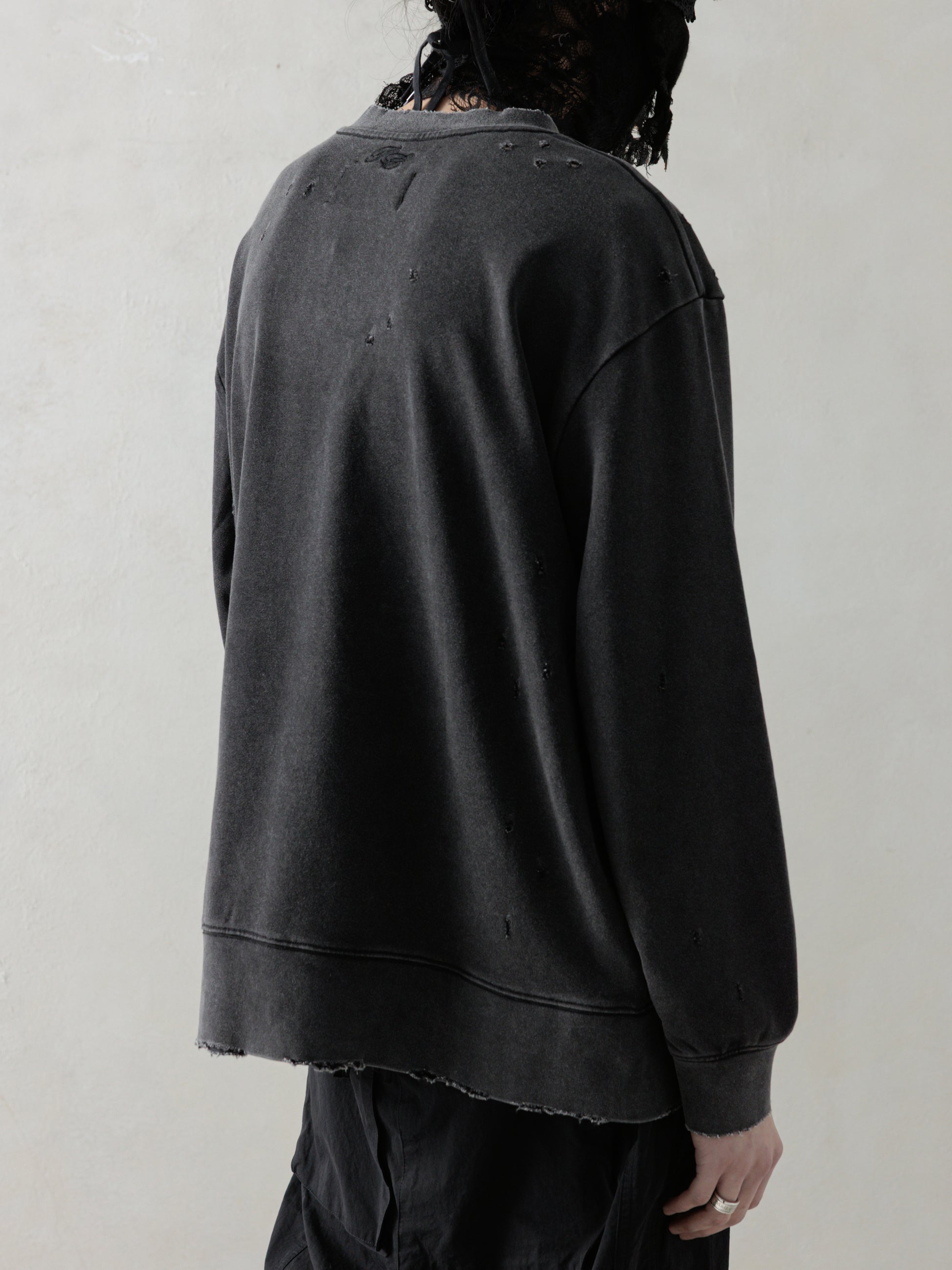25SS｜Distressed LS (Black)